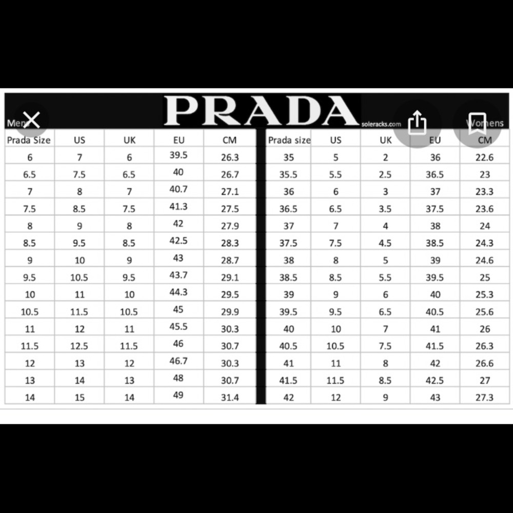 🔥PRADA‎ Black  Leather adjustable Loafer Women’s shoes 35 - Picture 8 of 8